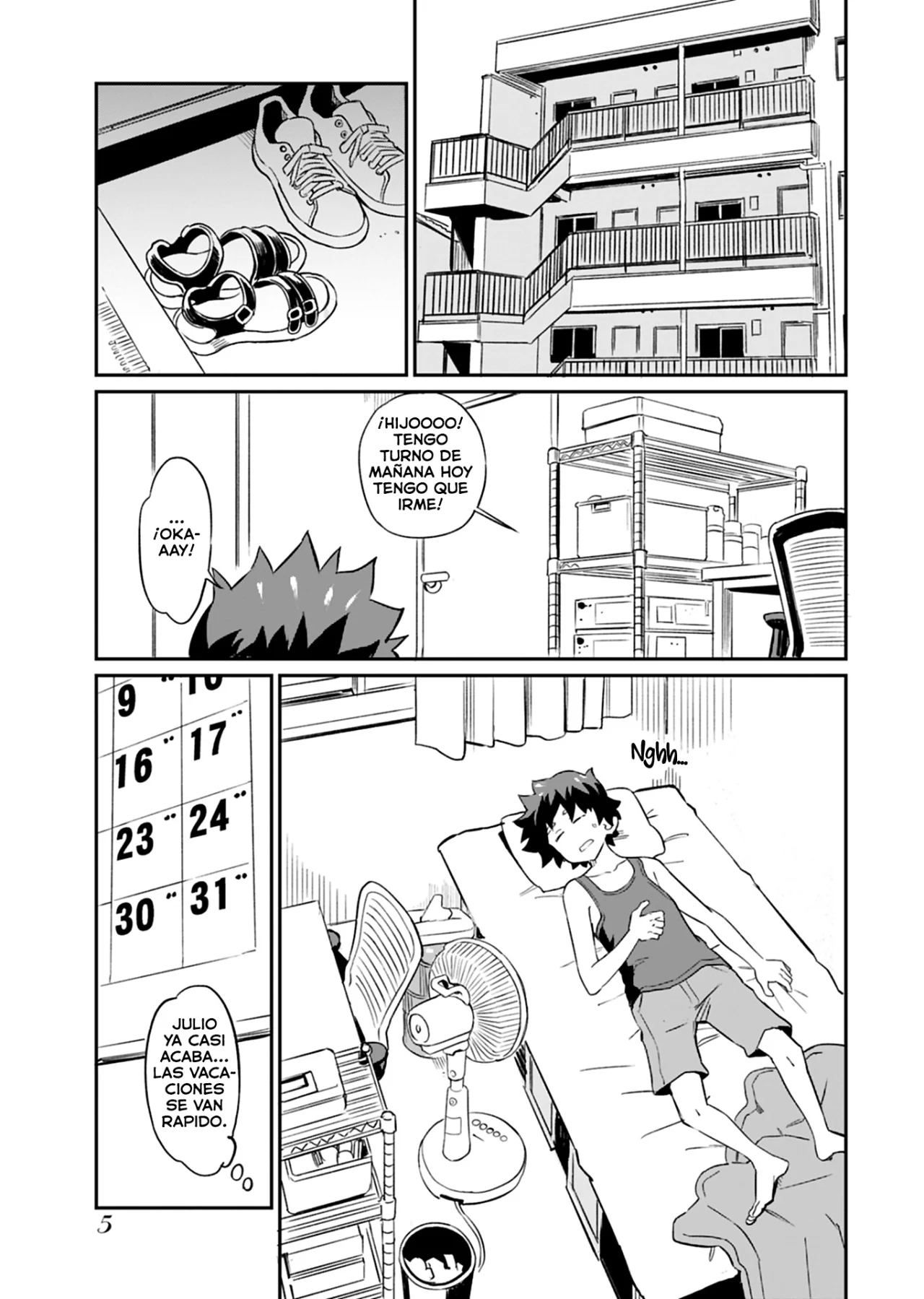 Página 5 del Manga