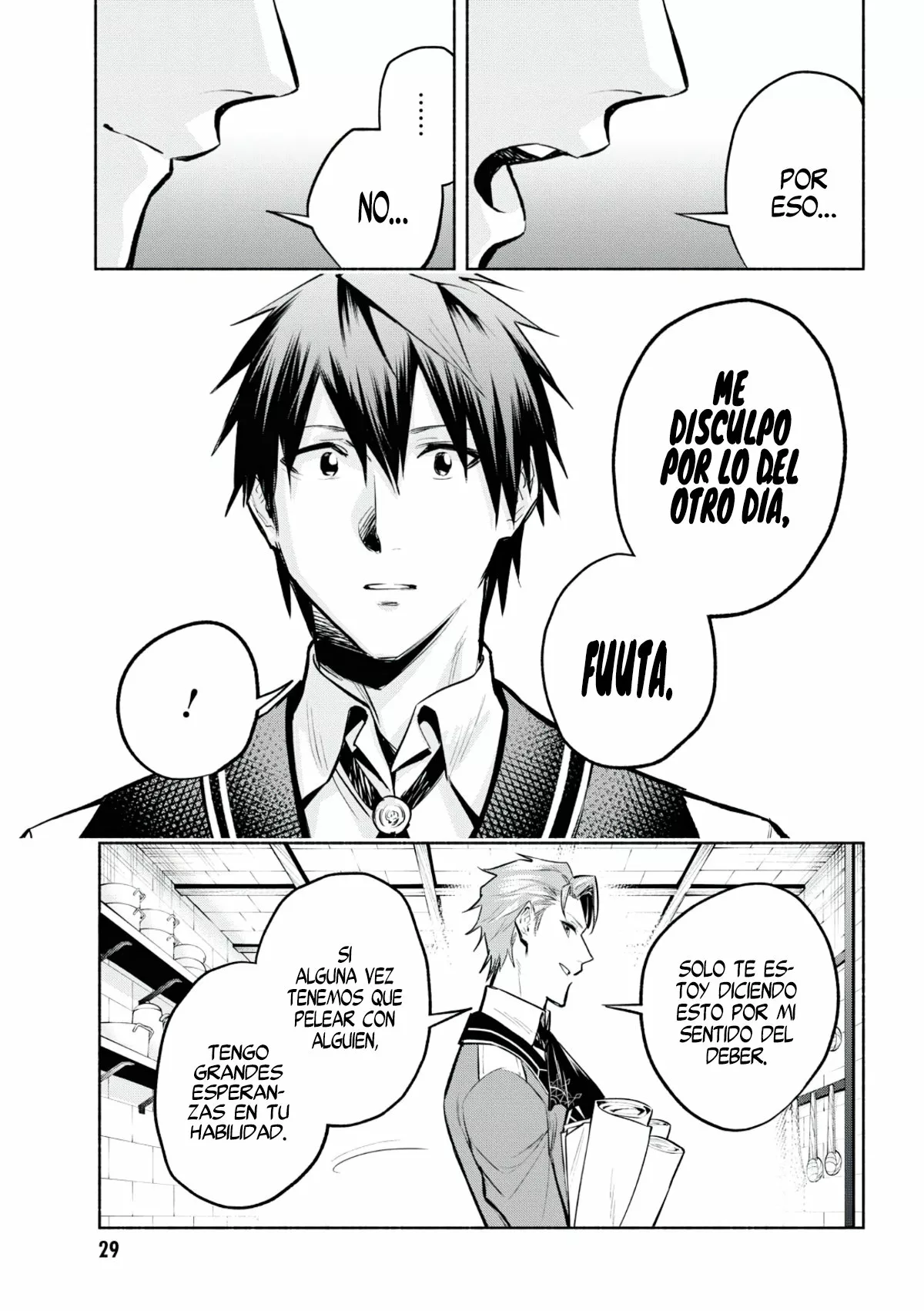 Página 29 del Manga