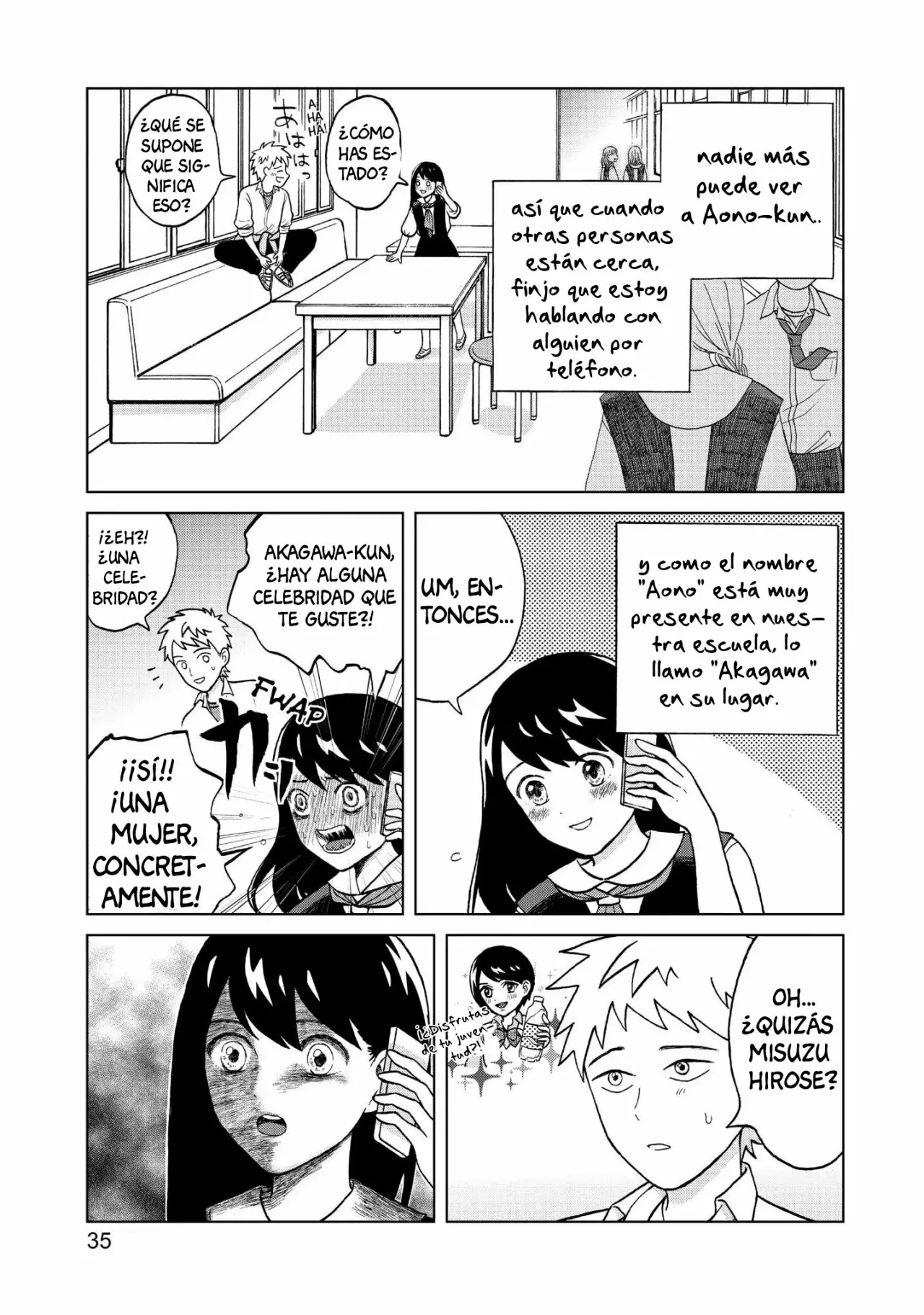 Página 35 del Manga