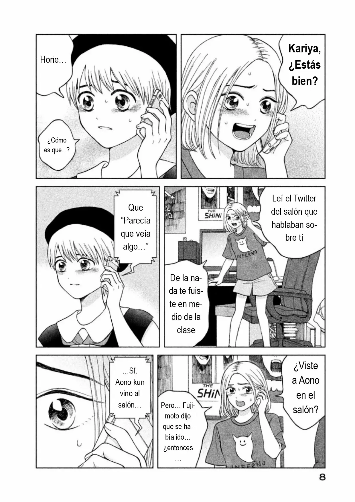 Página 8 del Manga