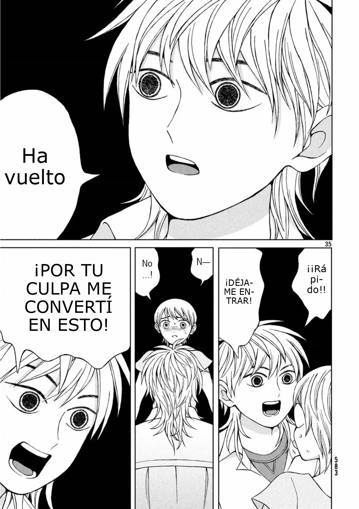 Página 35 del Manga