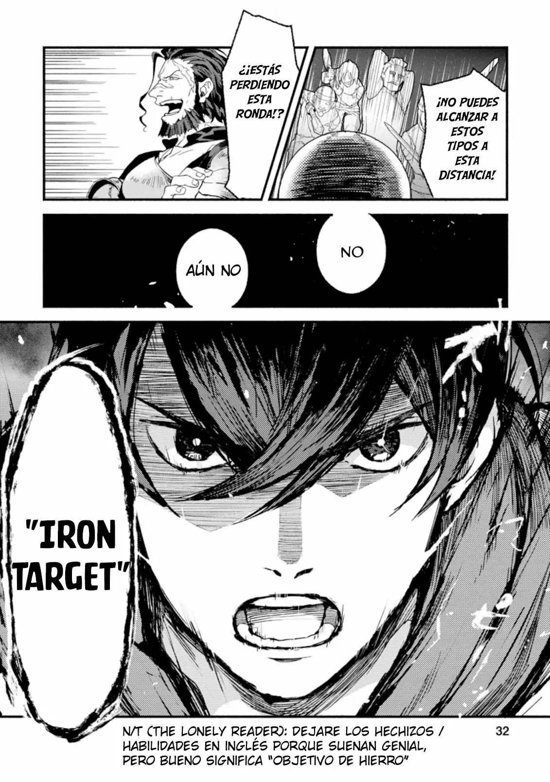 Página 33 del Manga