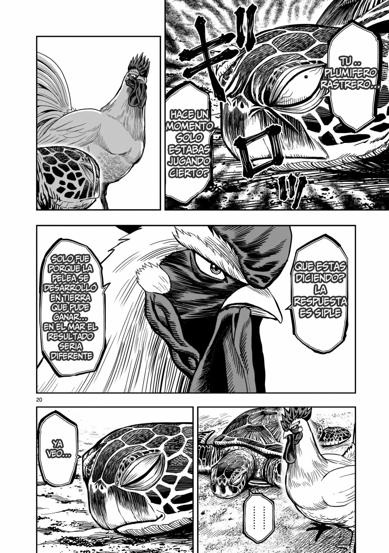 Página 20 del Manga