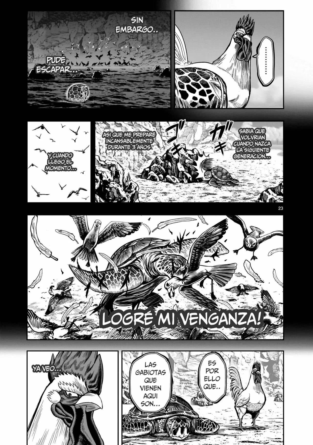 Página 23 del Manga