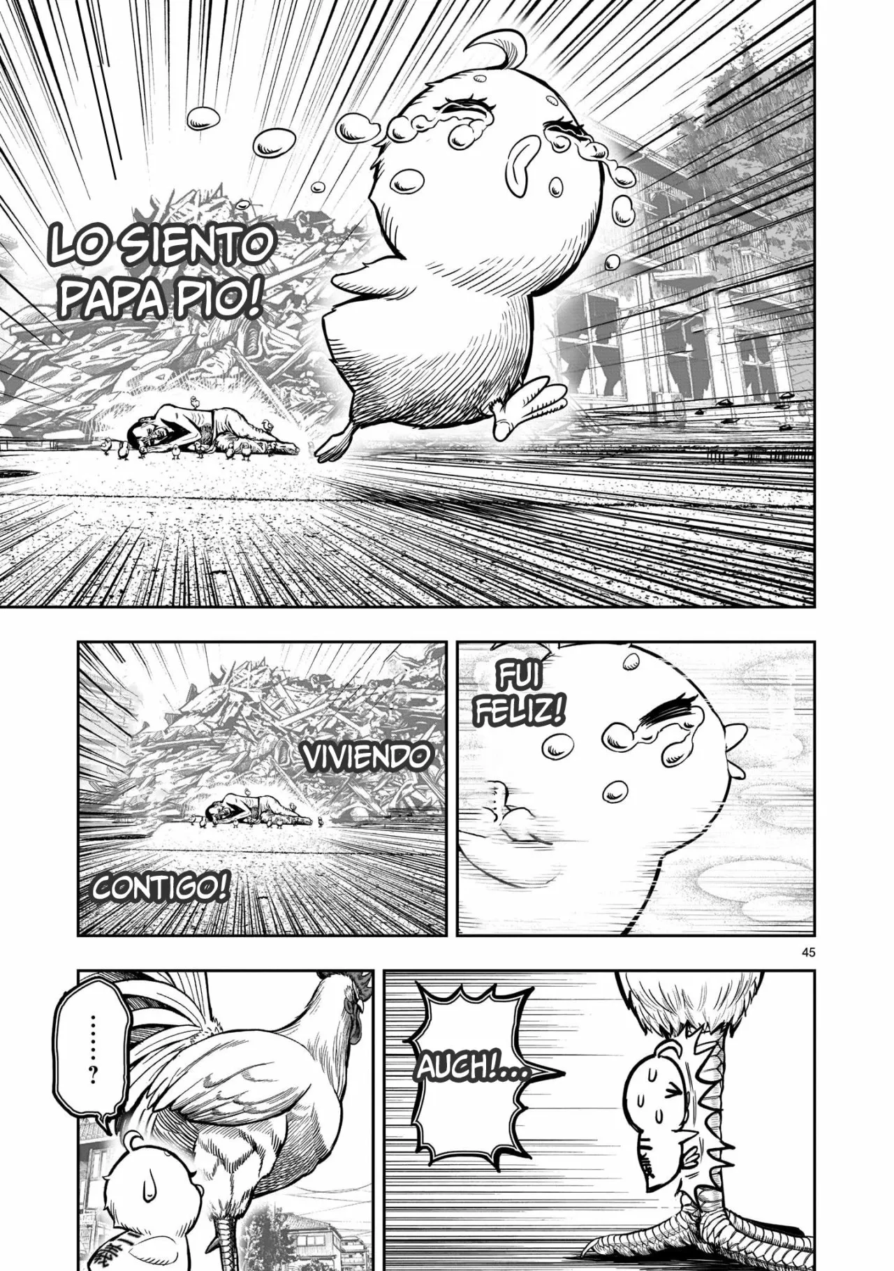 Página 45 del Manga