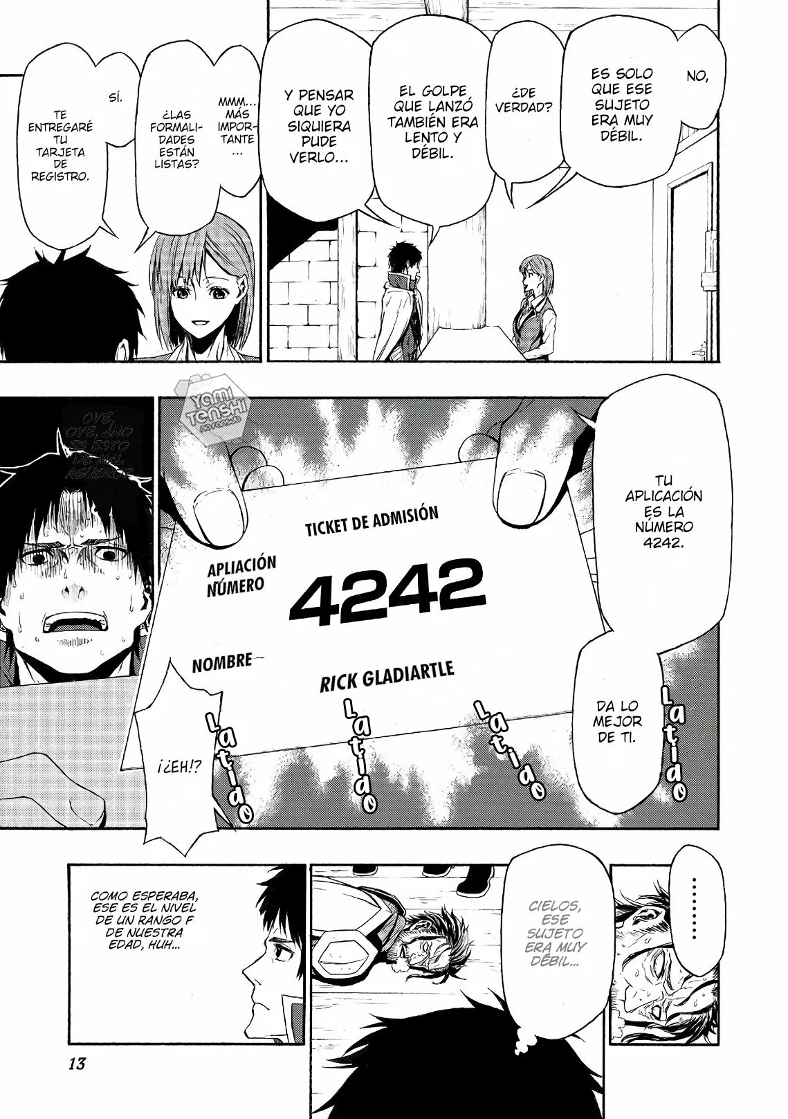 Página 17 del Manga