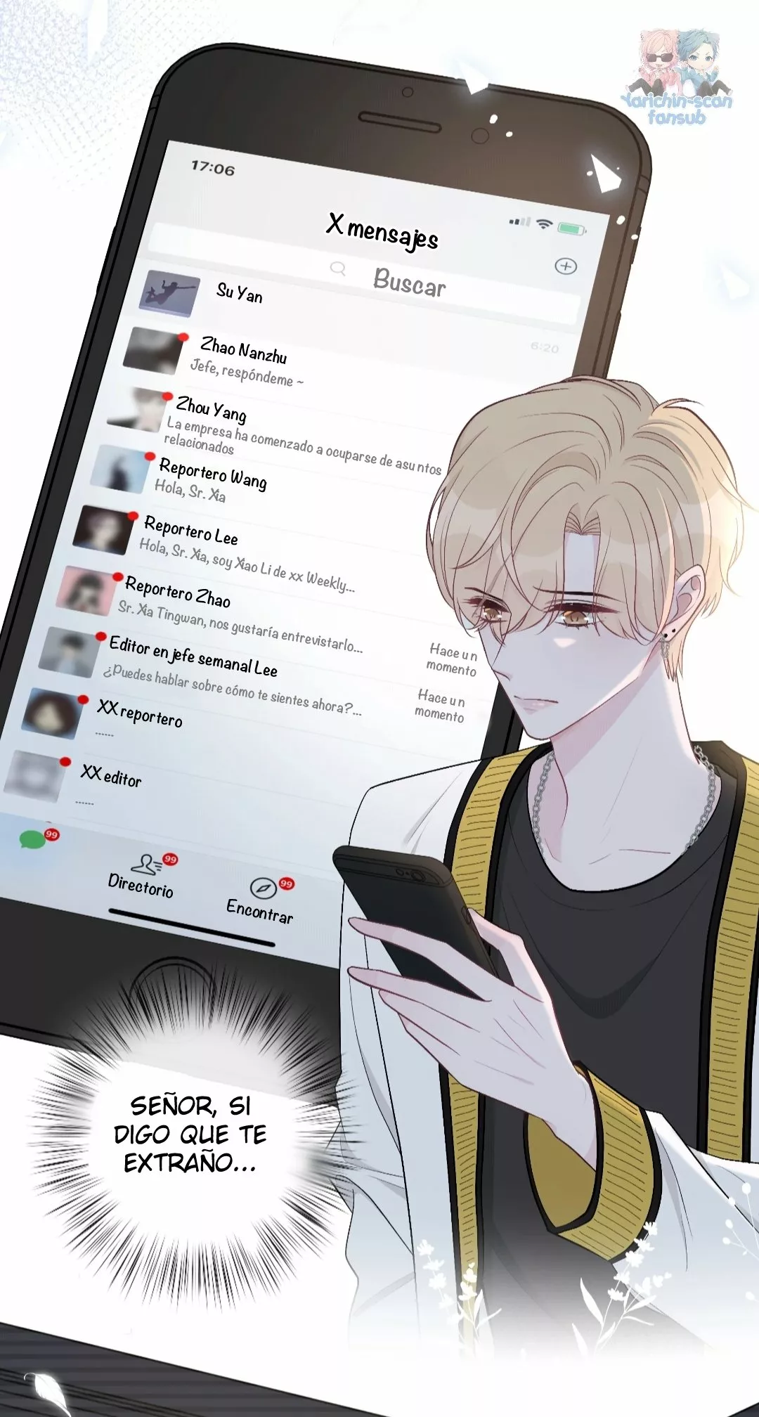 Página 21 del Manga