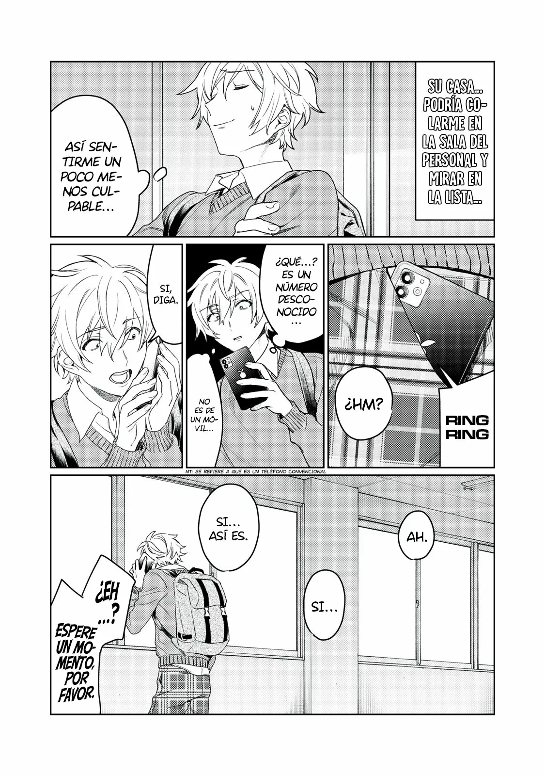 Página 17 del Manga