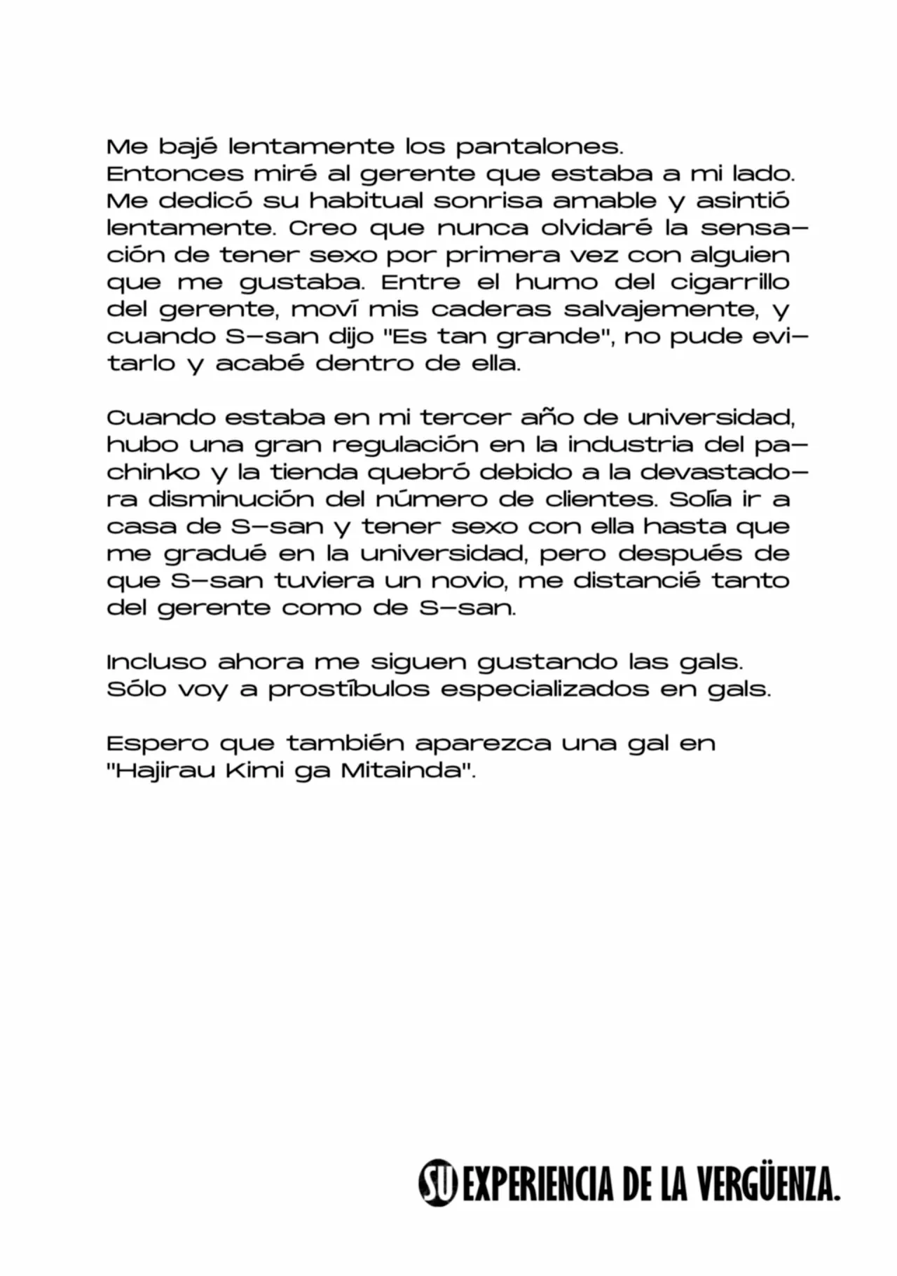 Página 21 del Manga