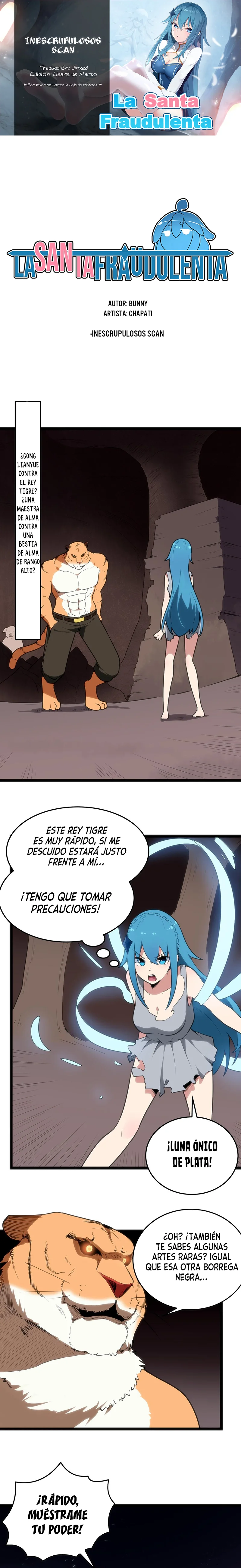 Página 1 del Manga