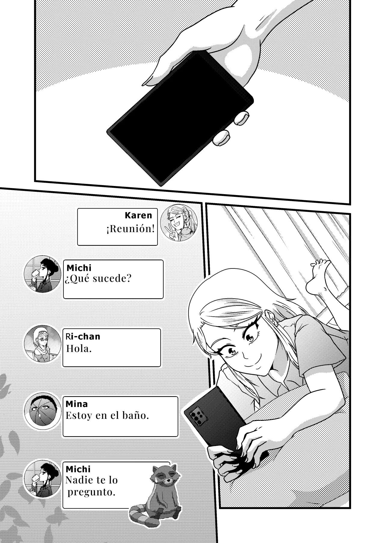 Página 21 del Manga