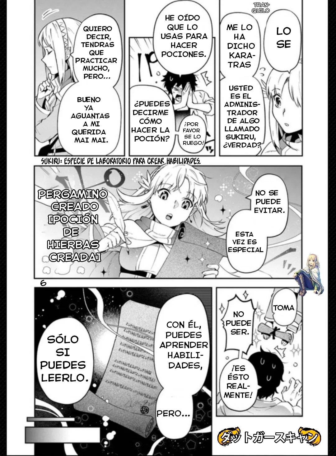Página 8 del Manga