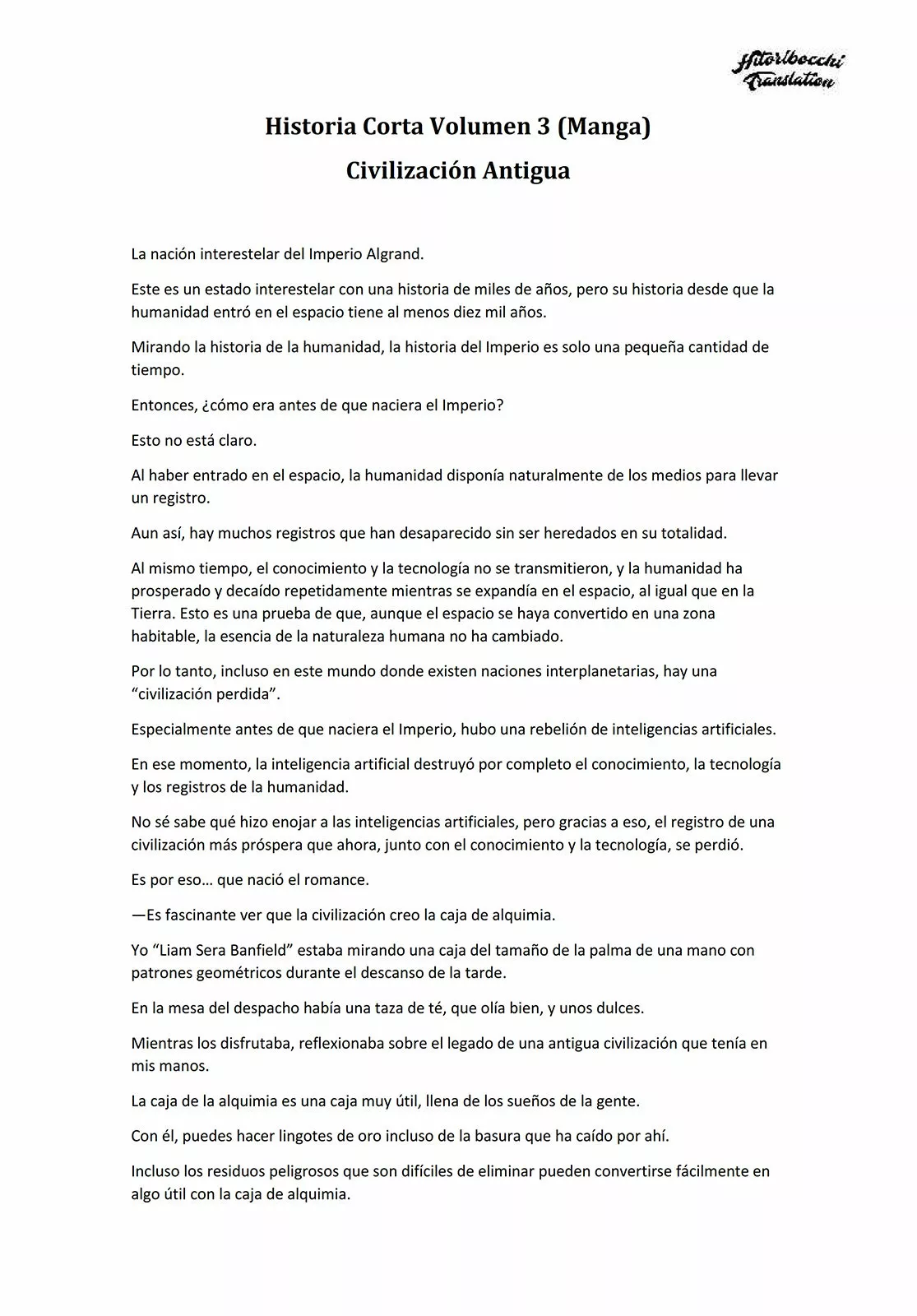 Página 19 del Manga