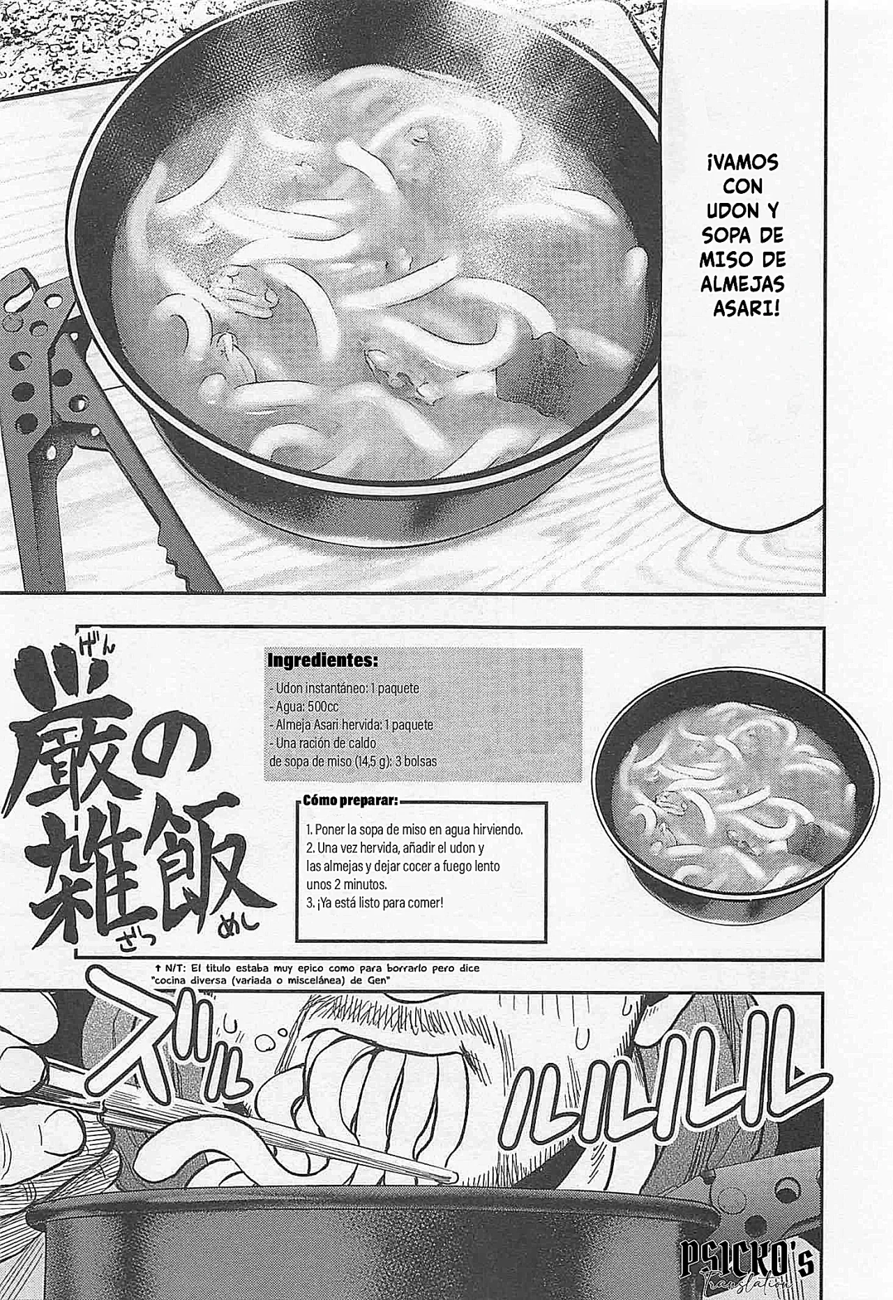 Página 20 del Manga