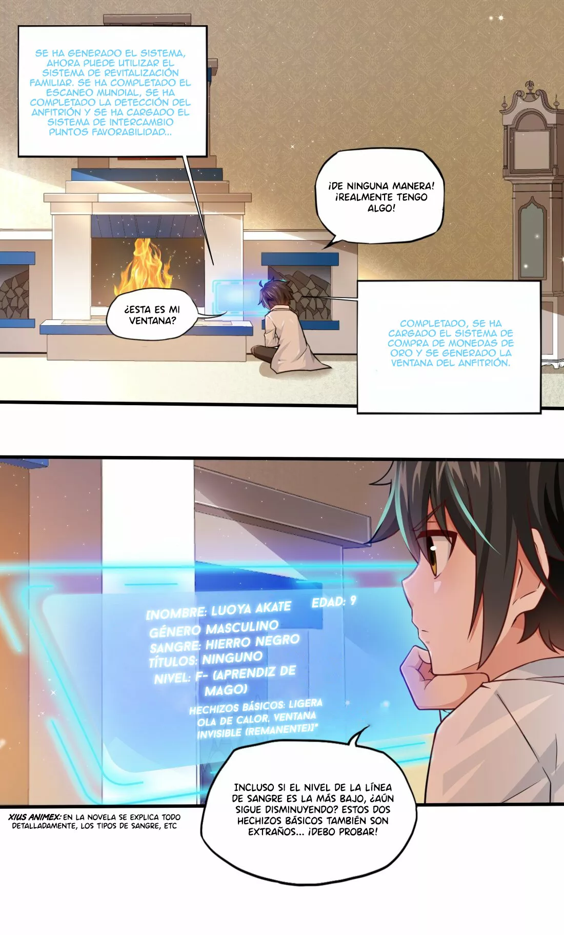 Página 22 del Manga