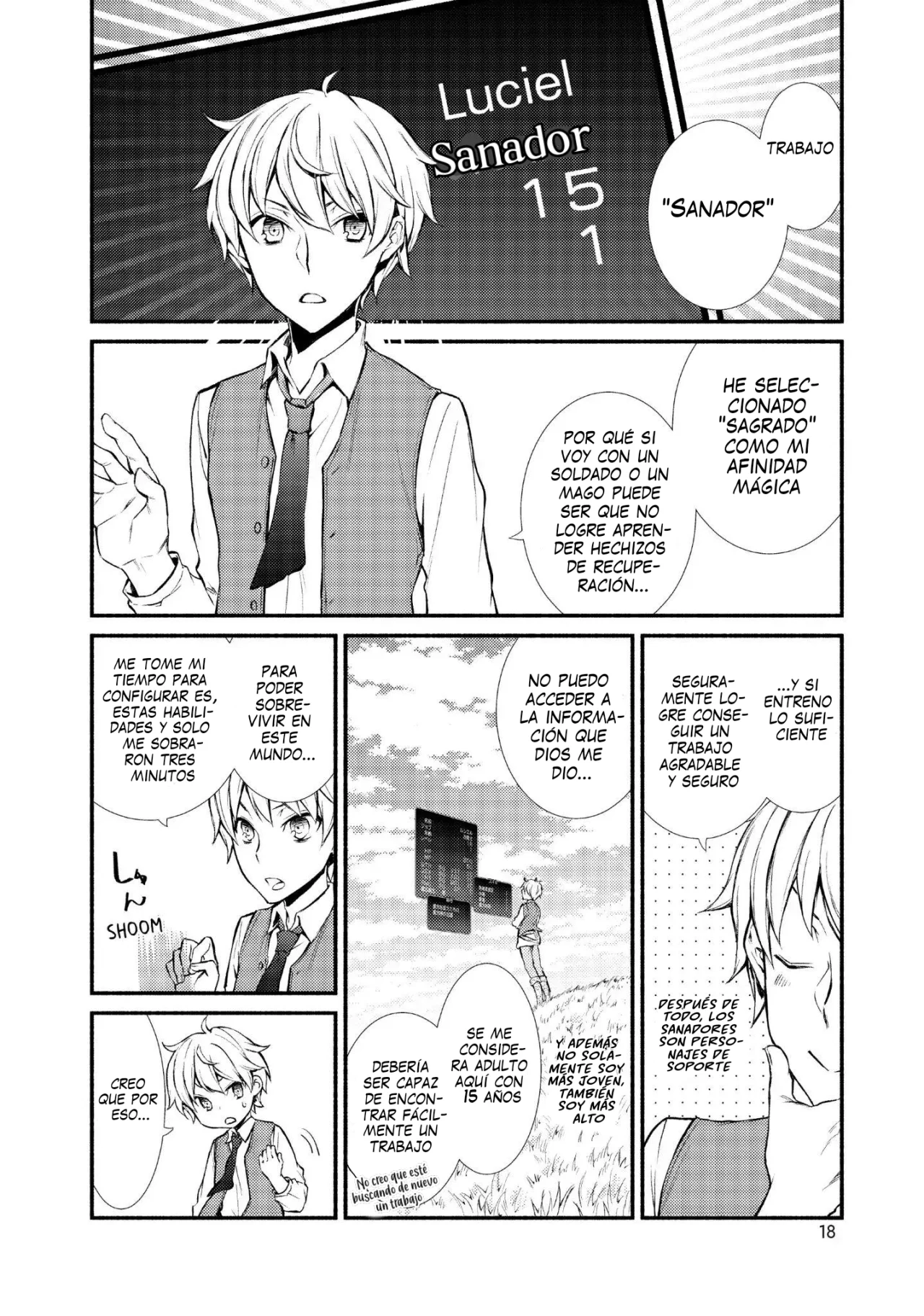 Página 18 del Manga