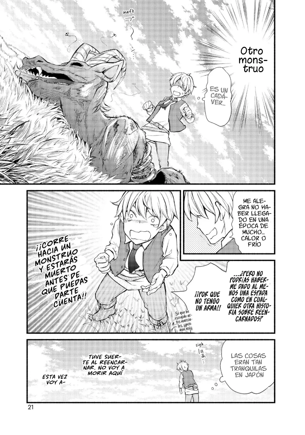 Página 21 del Manga