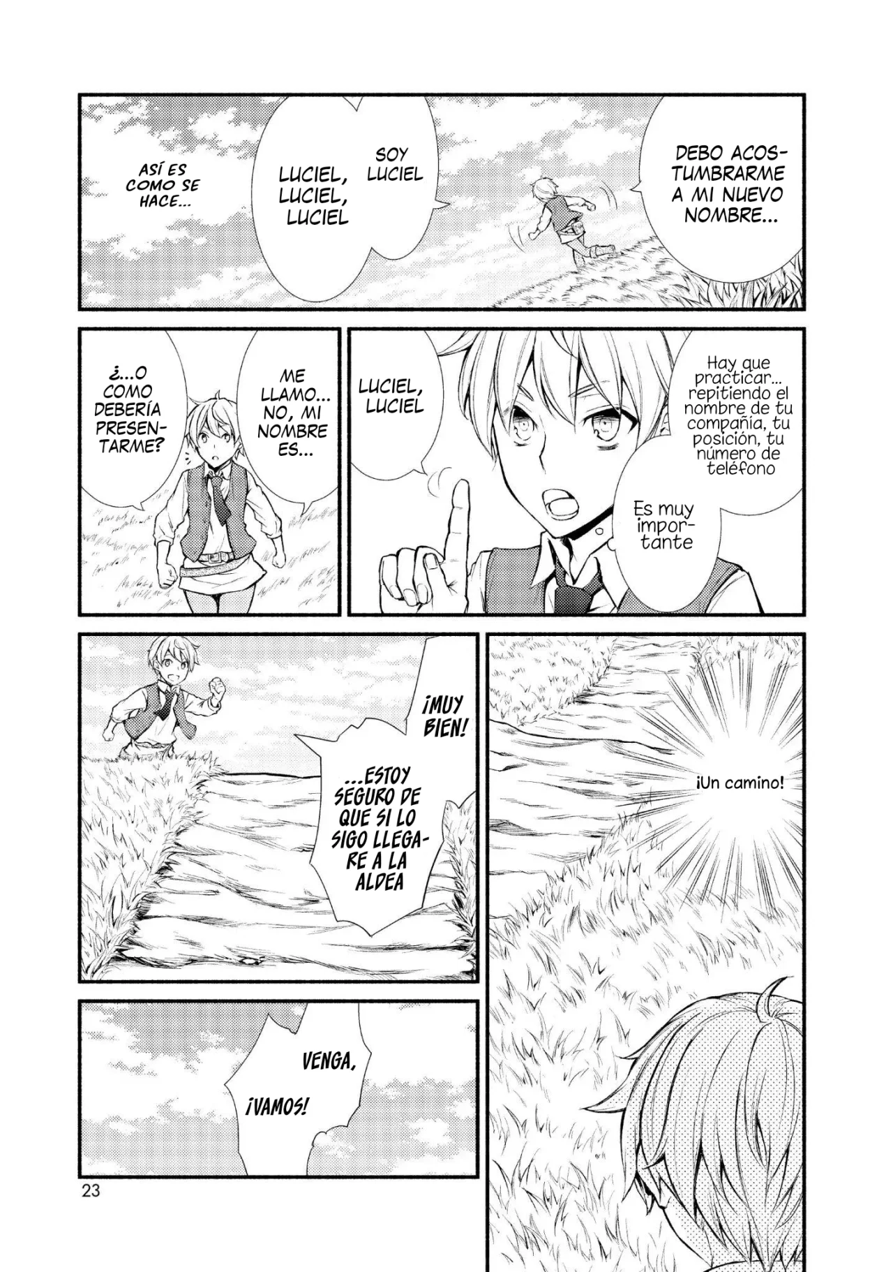 Página 23 del Manga