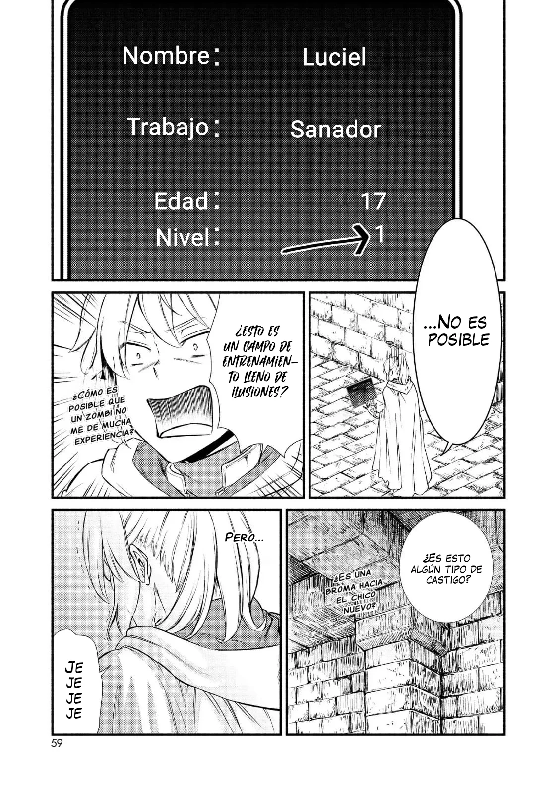 Página 20 del Manga
