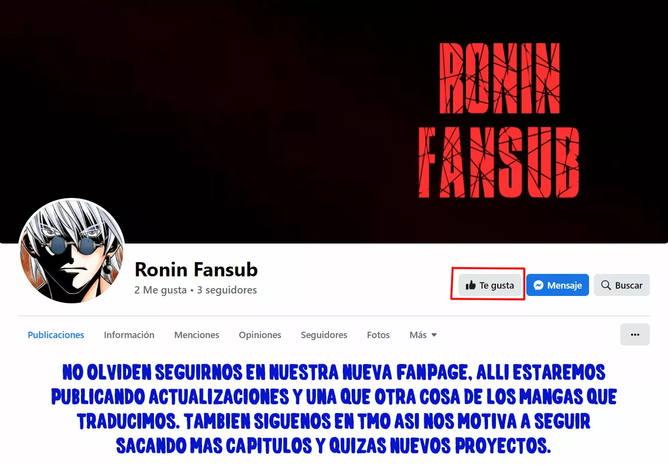 Página 21 del Manga