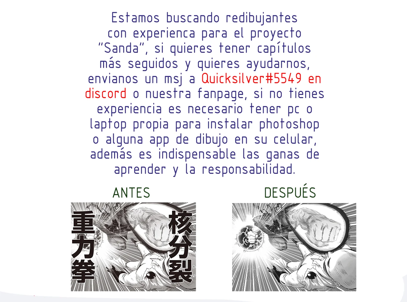 Página 21 del Manga