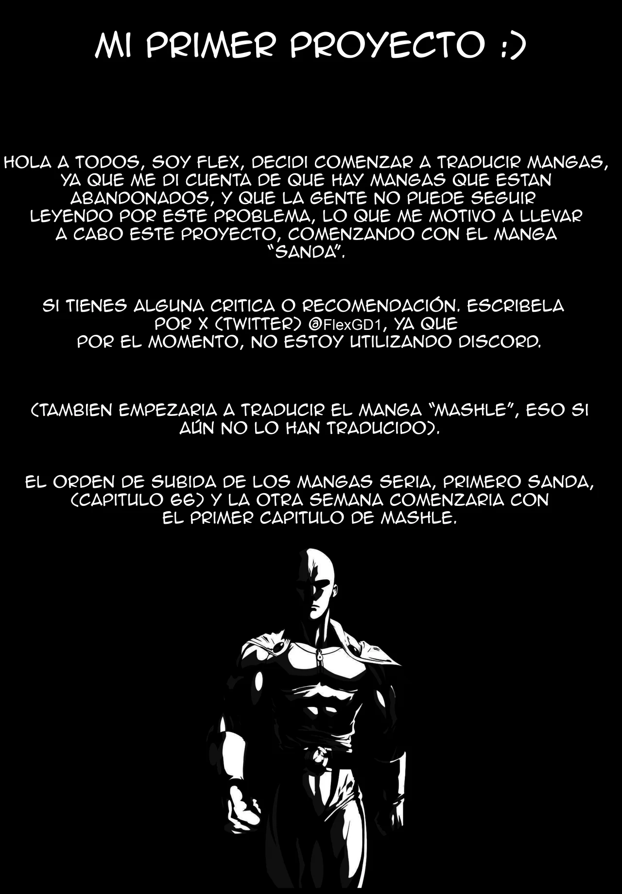 Página 1 del Manga
