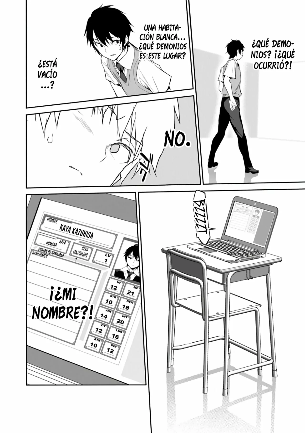 Página 19 del Manga