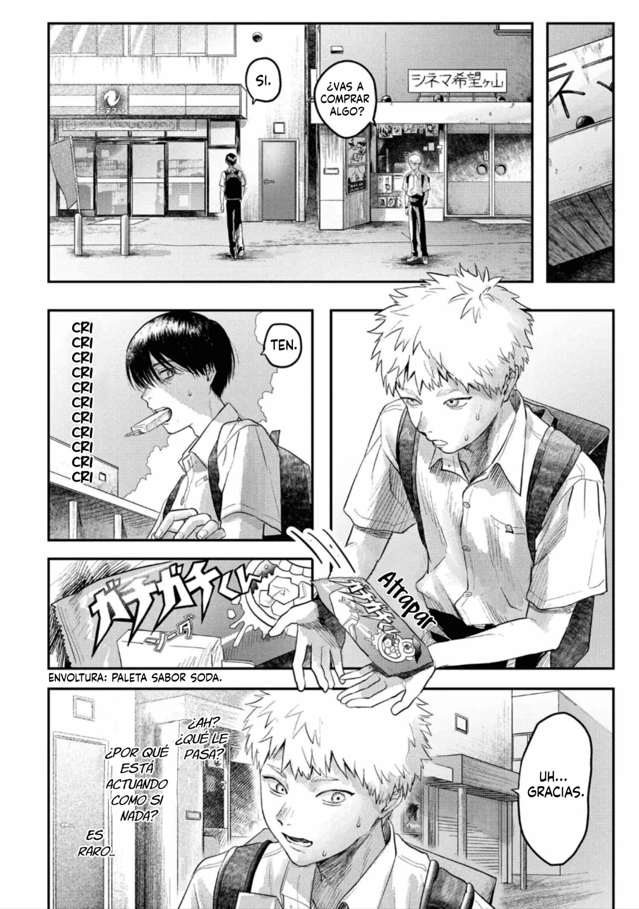 Página 17 del Manga