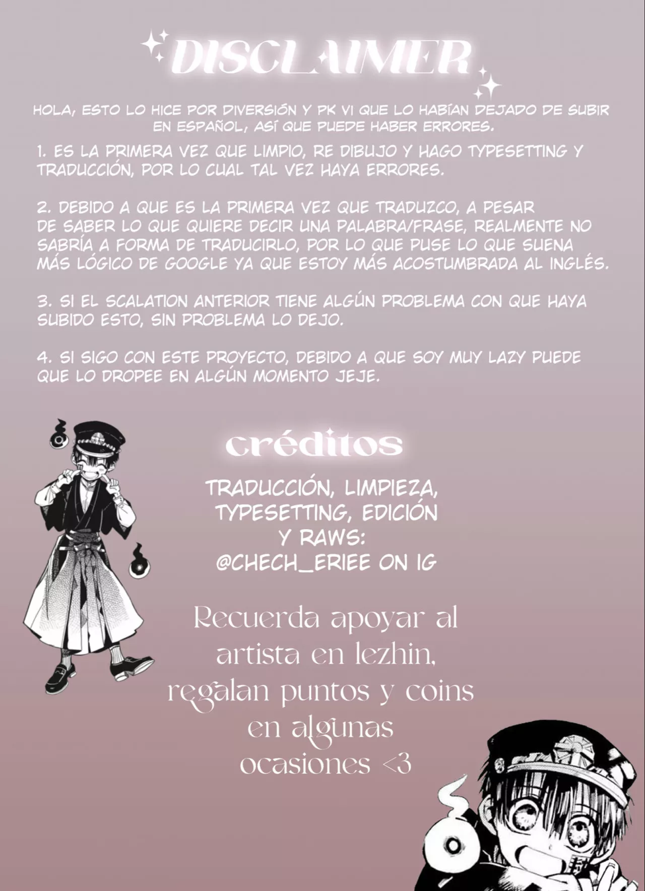 Página 1 del Manga