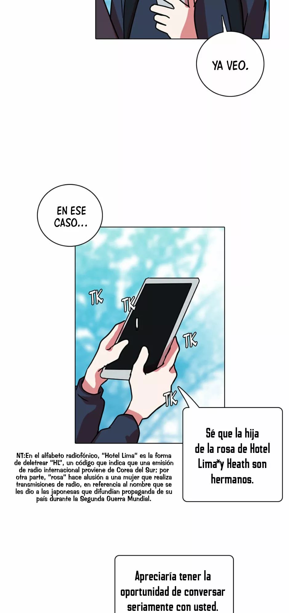 Página 45 del Manga