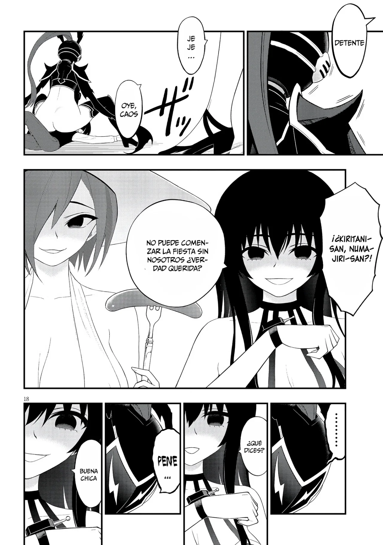 Página 18 del Manga