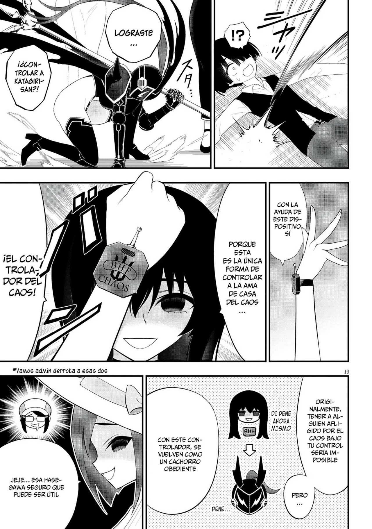 Página 19 del Manga