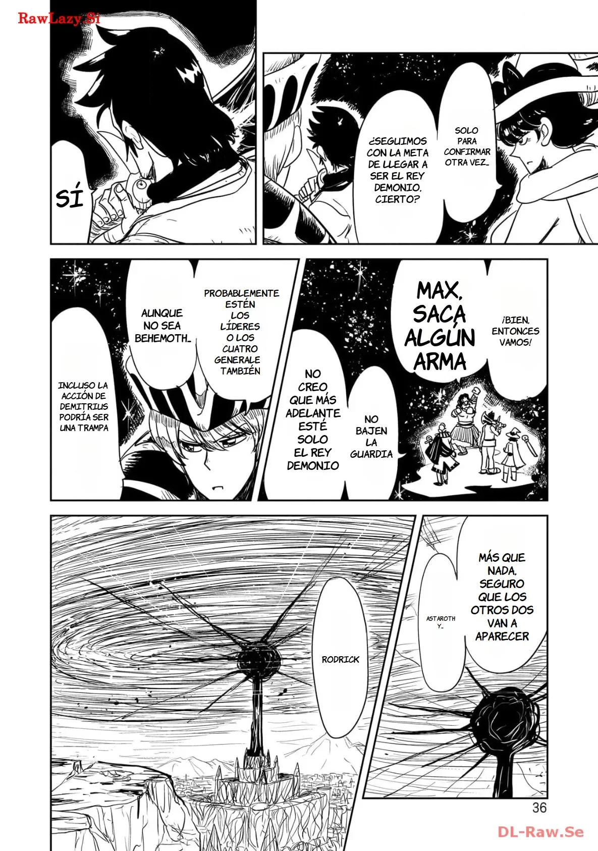 Página 35 del Manga