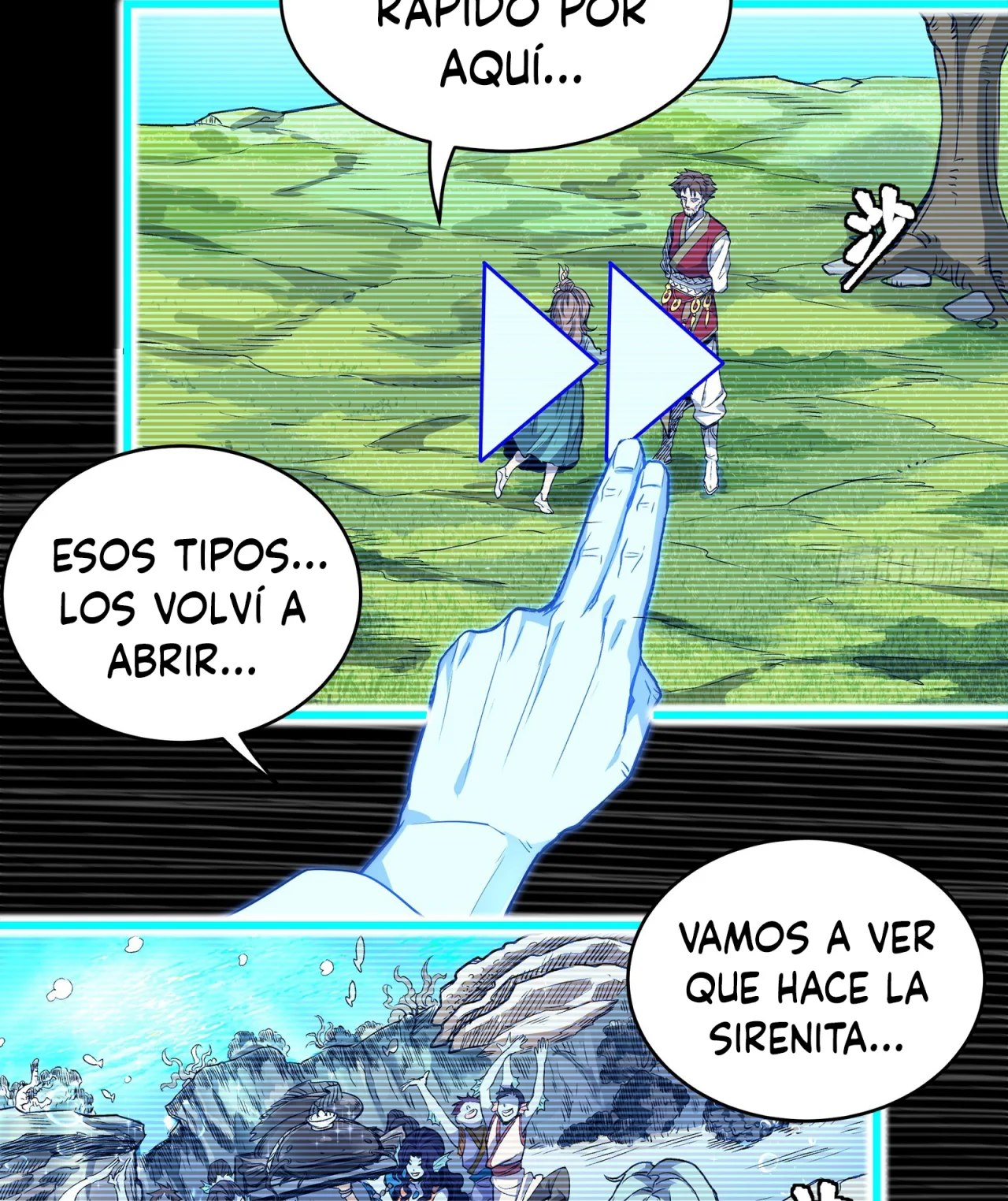 Página 61 del Manga