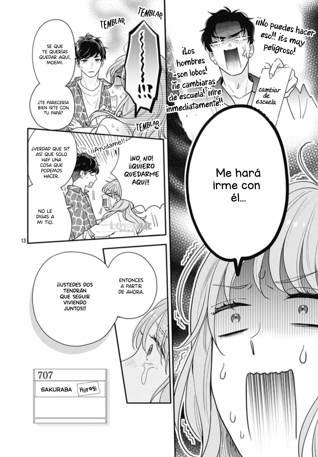 Página 13 del Manga