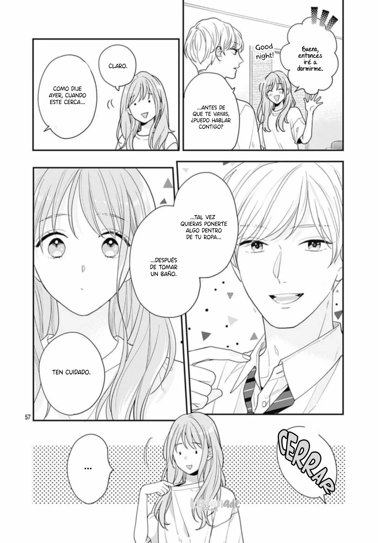 Página 57 del Manga