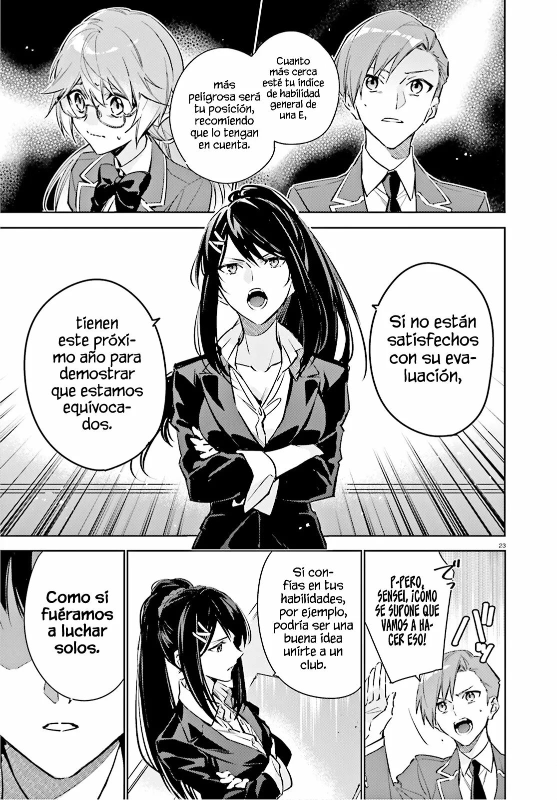Página 23 del Manga