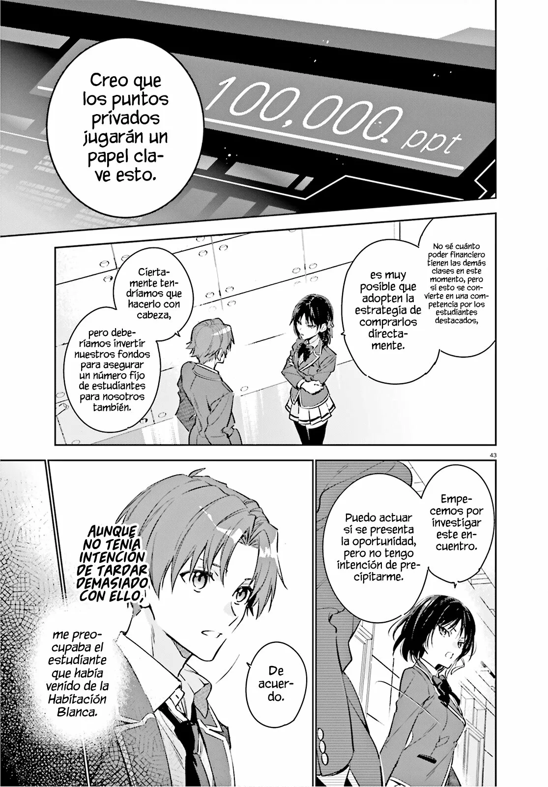 Página 43 del Manga