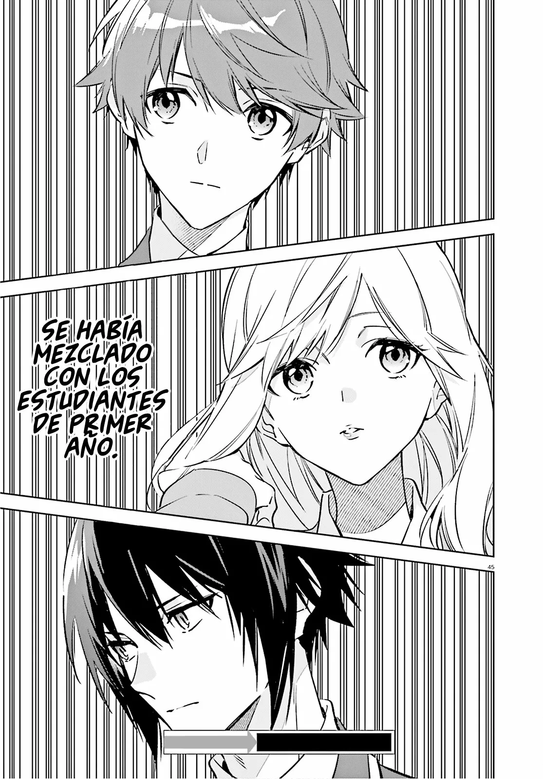 Página 45 del Manga