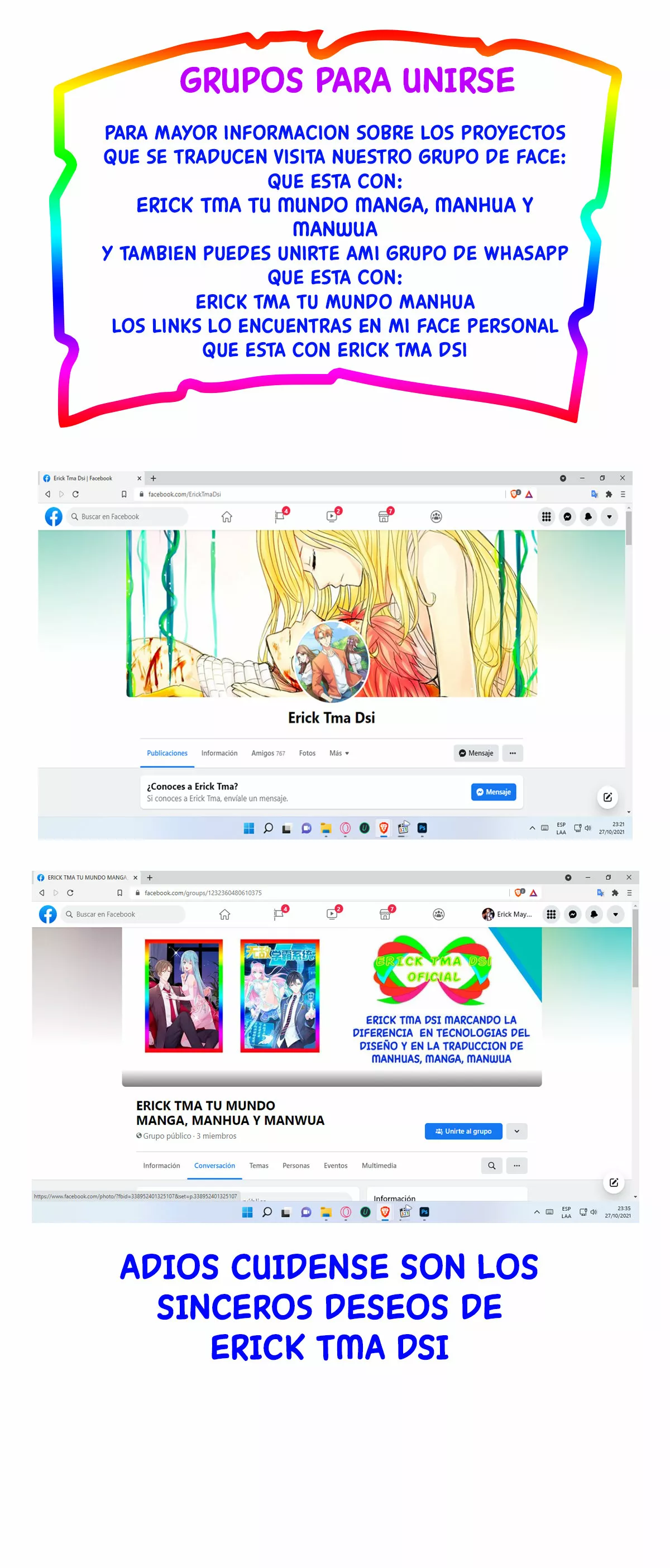 Página 21 del Manga