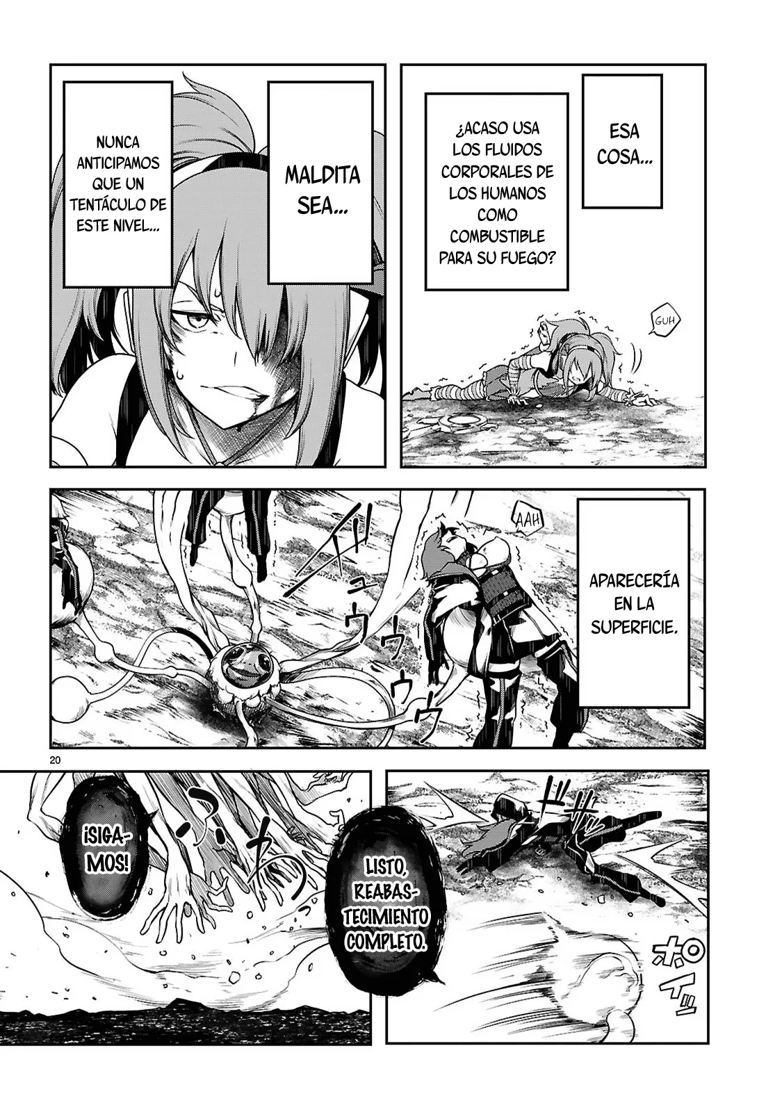 Página 20 del Manga