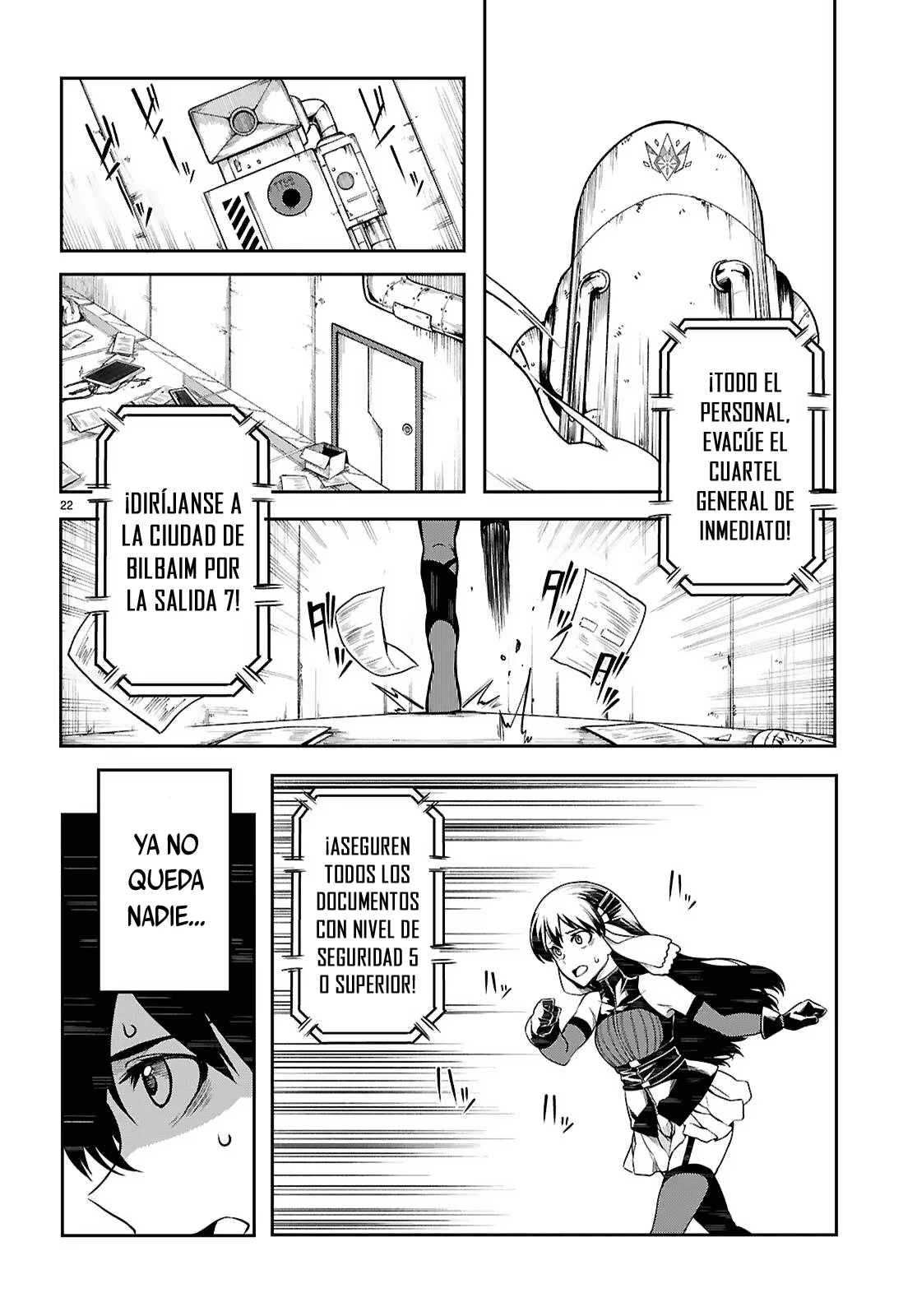 Página 22 del Manga