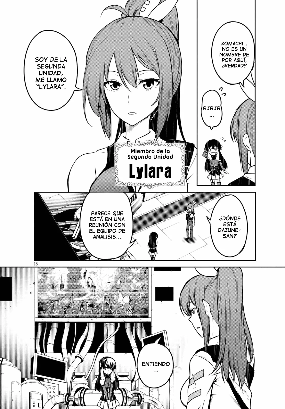 Página 18 del Manga