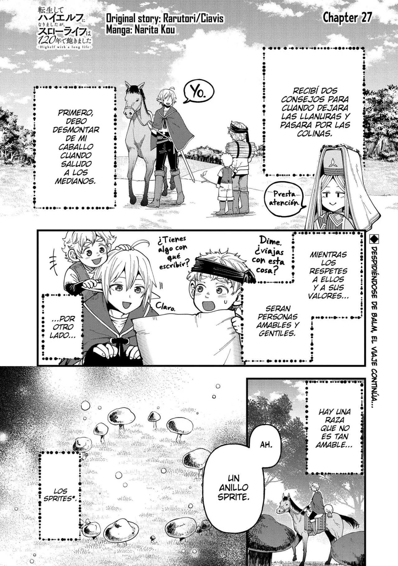 Página 1 del Manga