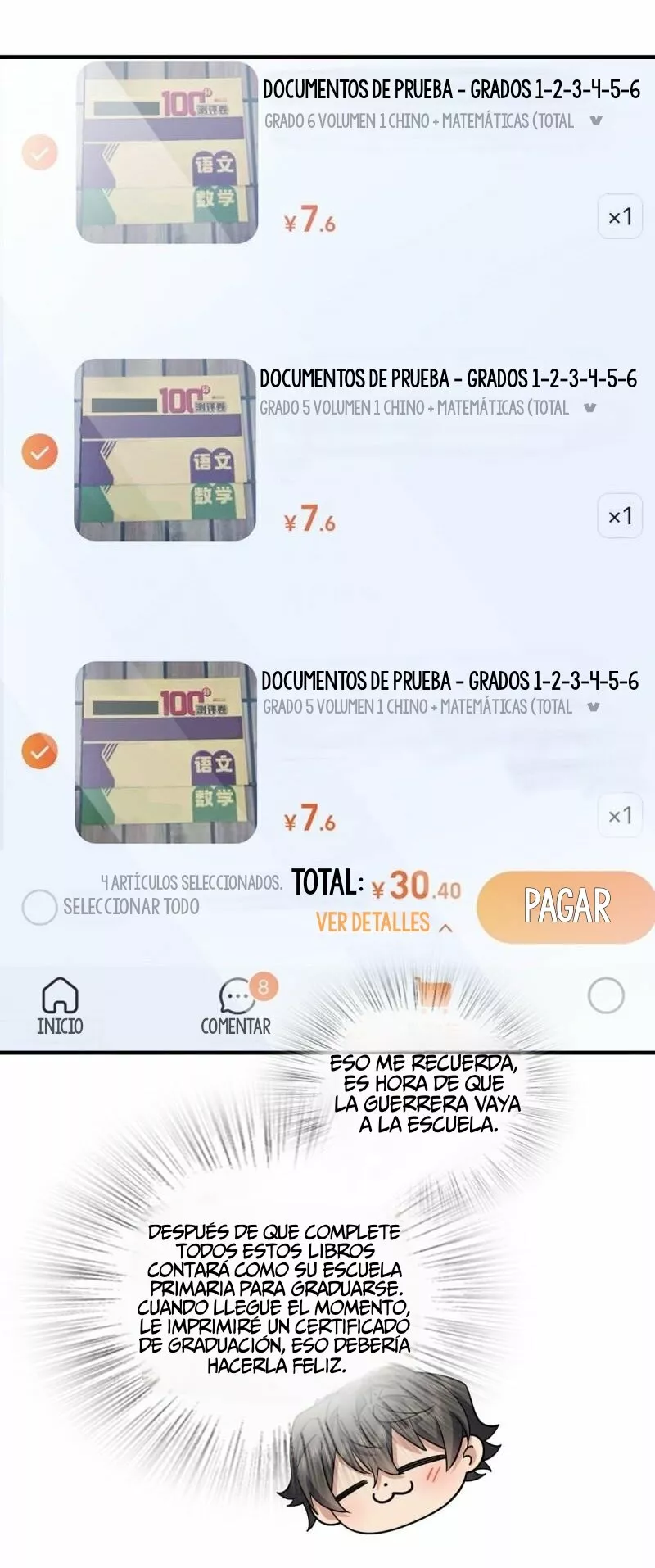 Página 18 del Manga
