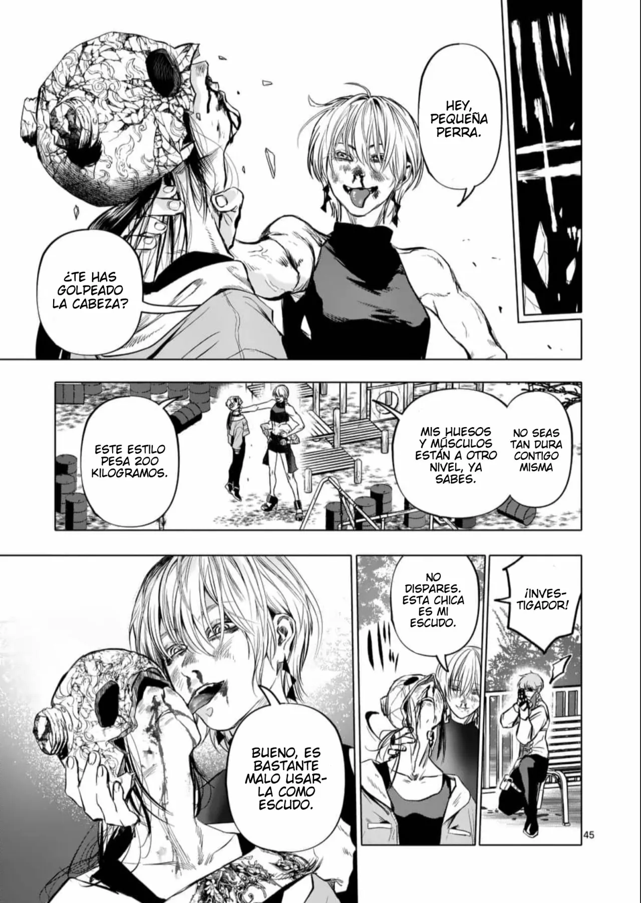 Página 45 del Manga