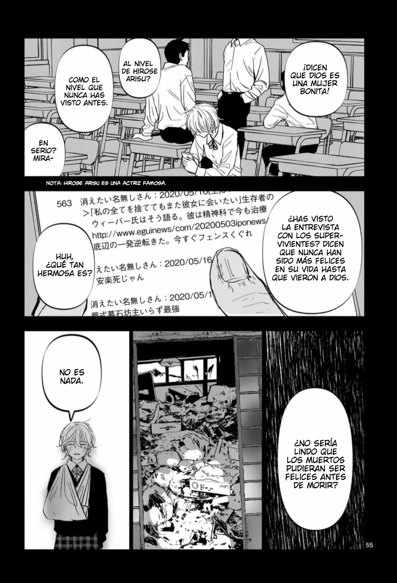 Página 55 del Manga