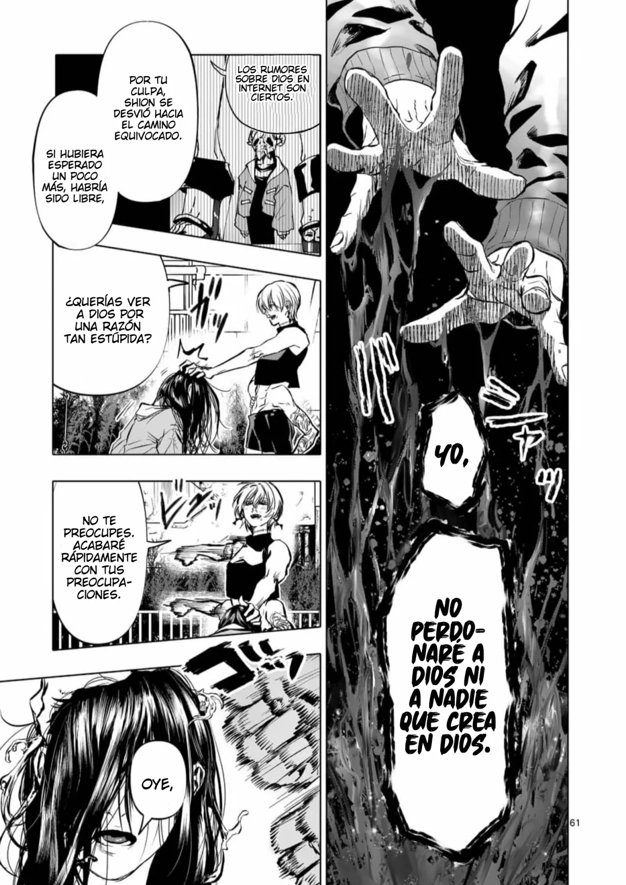 Página 61 del Manga