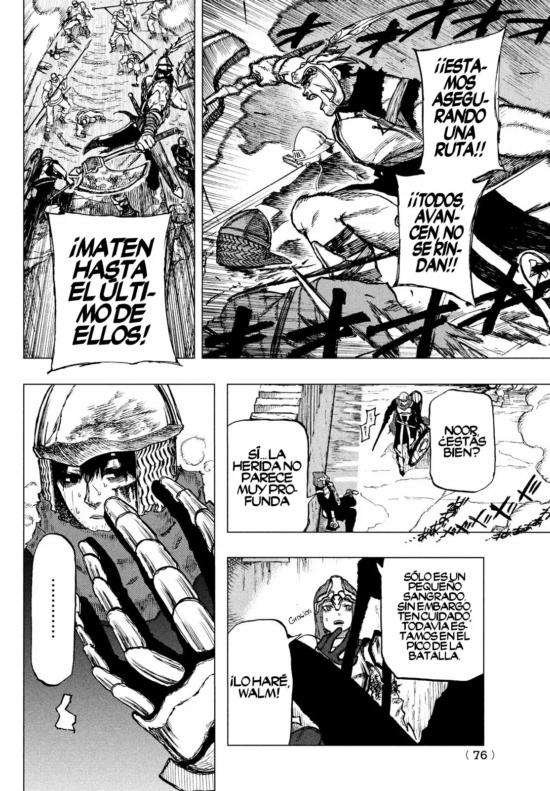 Página 70 del Manga