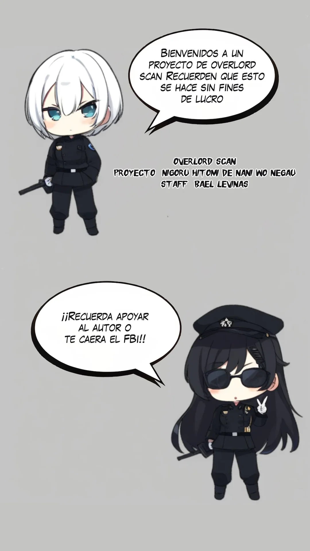 Página 1 del Manga